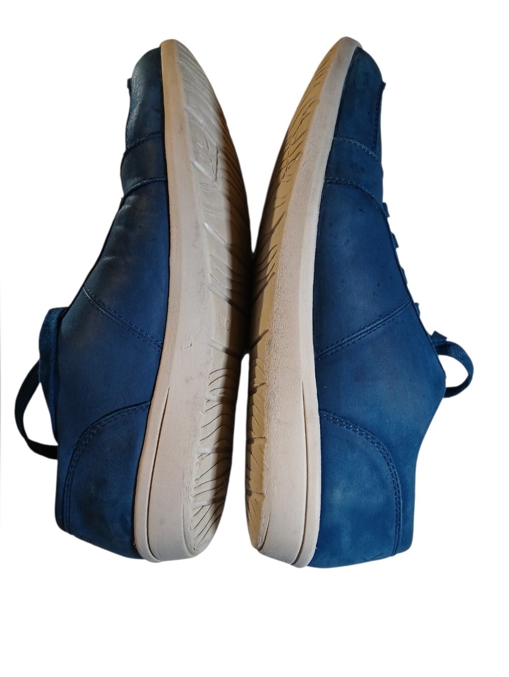 VIONIC Abigail Blue Suede Lace-Up Supportive Sneaker - Picture 5 of 7